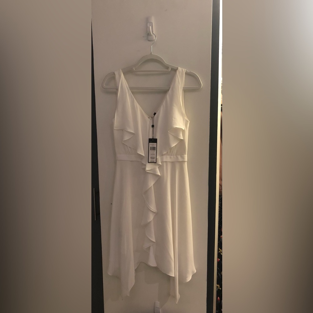 NWT BCBG MaxAzria White Cocktail Dress